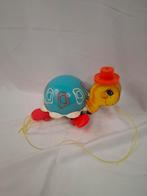 Vintage Fisher-Price Schildpad Trekdier, Kinderen en Baby's, Speelgoed | Educatief en Creatief, Ophalen of Verzenden, Gebruikt