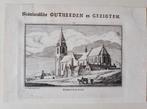 gravure Scheveningen 18e eeuw Rademaker, Antiek en Kunst, Ophalen of Verzenden