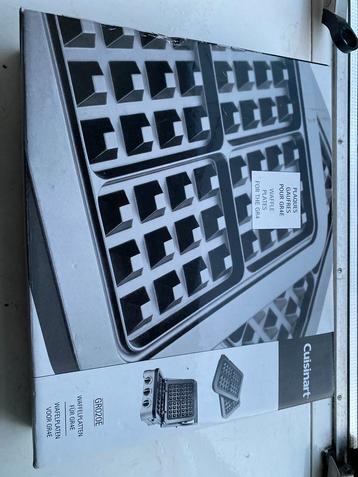 Nieuwe Cuisinart GRO20E Wafelplaten beschikbaar voor biedingen