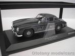 Mercedes Benz 300 SL W198 1955 Dark Gray 1/18 Minichamps, Ophalen of Verzenden, Nieuw, Auto, MiniChamps