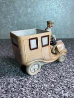 Antieke Porseleinen Auto met Chauffeur, ca. 1910, Ophalen