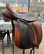 Bruin Frank Baines Adagio dressuurzadel 18 inch, Dieren en Toebehoren, Paarden en Pony's | Zadels, Ophalen, Gebruikt, Dressuur