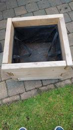 Houten bloembak, Ophalen, Gebruikt, Minder dan 60 cm, Vierkant