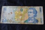 Banknote - Roemenië 1000 Lei 1998 fr+ (bb 315, Postzegels en Munten, Ophalen of Verzenden, Overige landen, Los biljet