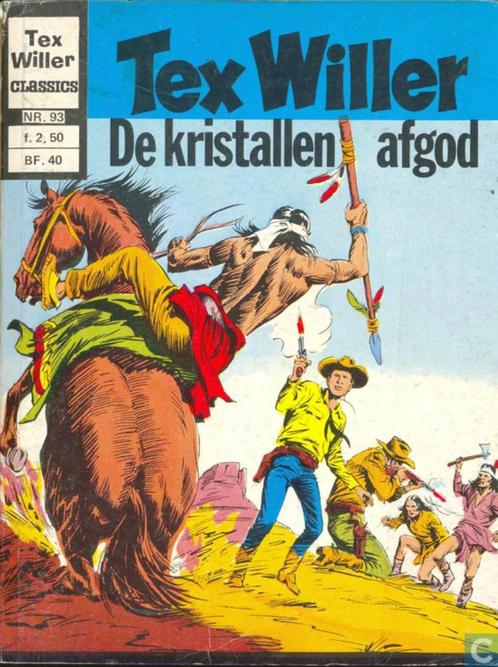 Tex Willer stripboeken 70er jaren 5 nummers!, Boeken, Stripboeken, Gelezen, Eén stripboek, Verzenden