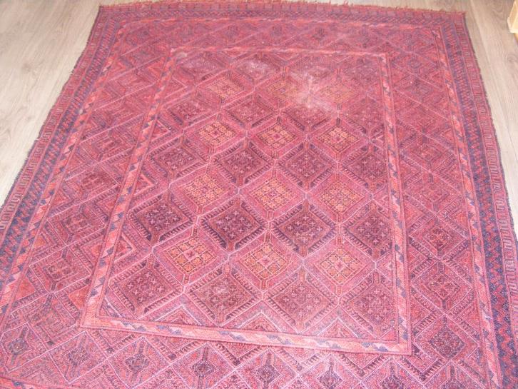 Handgeweven Perzisch kelim uit kabul fijn Maat:1.50X1.70.m, Huis en Inrichting, Stoffering | Tapijten en Kleden, Gebruikt, 100 tot 150 cm