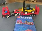 Prachtige Lego Technic Dieplader met heftruck 8872, Kinderen en Baby's, Gebruikt, Ophalen of Verzenden, Lego