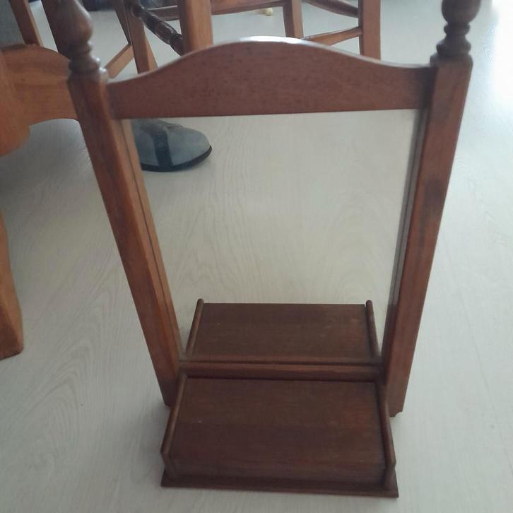 Oude Spiegel met Kammenbakje - Vintage Charme, Huis en Inrichting, Woonaccessoires | Spiegels, Gebruikt, Minder dan 50 cm, Minder dan 100 cm