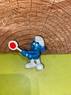 Smurfen smurf met stopbord, Ophalen of Verzenden, Gebruikt, Verschillende Smurfen