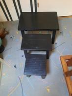 3 Bijzettafeltjes, Huis en Inrichting, Minder dan 45 cm, Minder dan 55 cm, Ophalen of Verzenden, Zo goed als nieuw