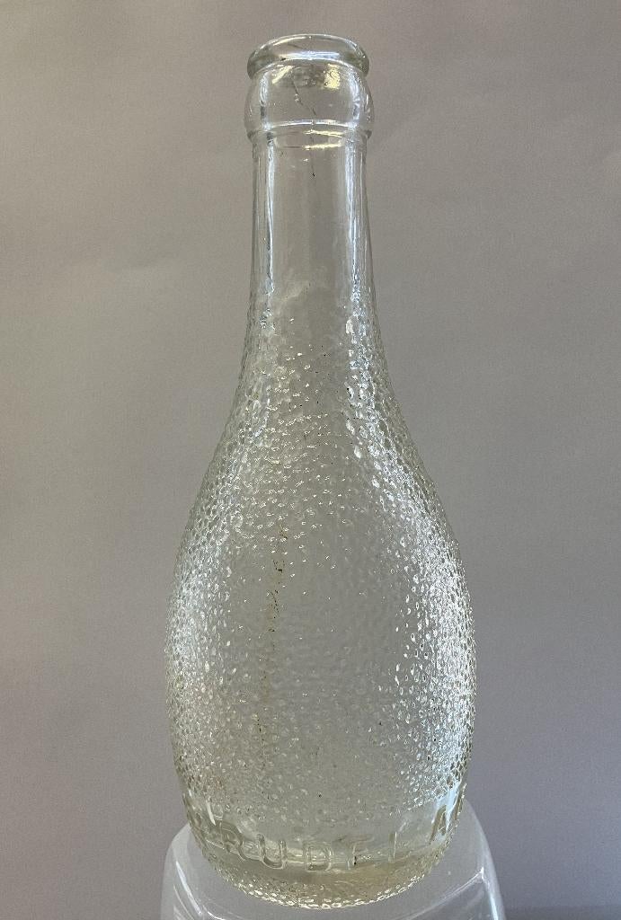 2 Oude limonade flessen Hubertus Sprudel A.G.PPSTK, Verzamelen, Verzenden, Gebruikt, Gebruiksvoorwerp