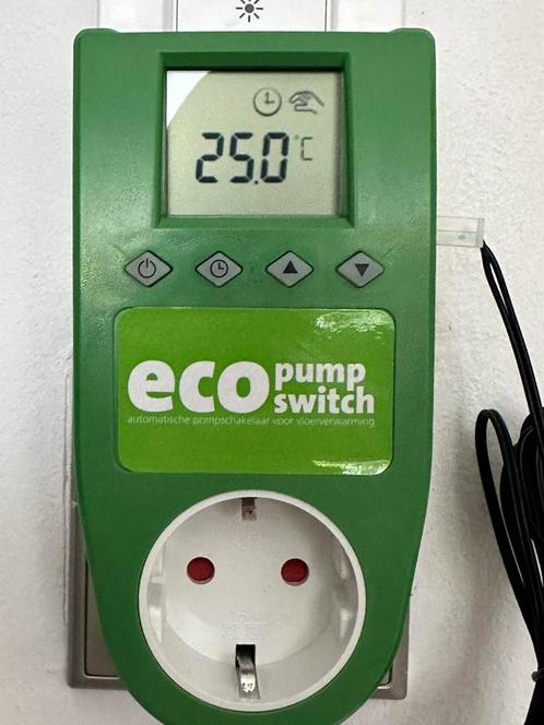 Eco Pump Switch – auto pompschakelaar vloerverwarming, Doe-het-zelf en Verbouw, Meetapparatuur, Zo goed als nieuw, Ophalen of Verzenden