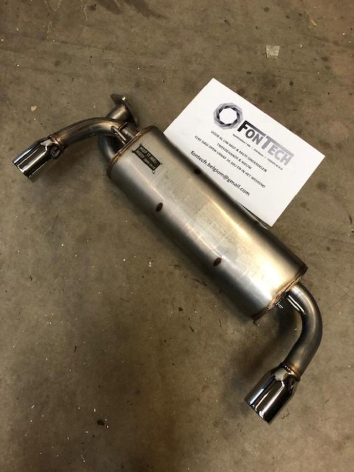 MGF MG TF ruime keuze roestvrijstaal uitlaten gebruikt/nieuw, Auto diversen, Wieldoppen, Zo goed als nieuw, Ophalen of Verzenden