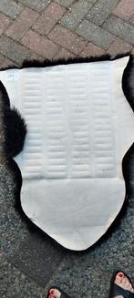 Mooie plaid vacht schapen vacht zwart van kleur., Huis en Inrichting, Gebruikt, ., Ophalen of Verzenden, .