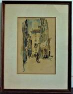 fraaie aquarel  F J Boers Nice vintage, Antiek en Kunst, Ophalen of Verzenden