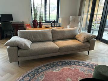 Luxe 4 zits bank met hocker/poef - Eijerkamp beschikbaar voor biedingen