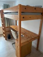 Hoogslaper met groot bureau Amstelveen ophalen!, Gebruikt, Eenpersoons, 160 tot 180 cm, Ophalen of Verzenden