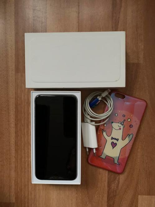 Iphone 6 plus, 128GB , Space gray, Telecommunicatie, Mobiele telefoons | Apple iPhone, Gebruikt, 128 GB, iPhone 6 Plus, Grijs