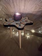 Vintage mozaïek Plantentafel Jaren 50, Huis en Inrichting, Minder dan 55 cm, Gebruikt, Vintage, Ophalen of Verzenden