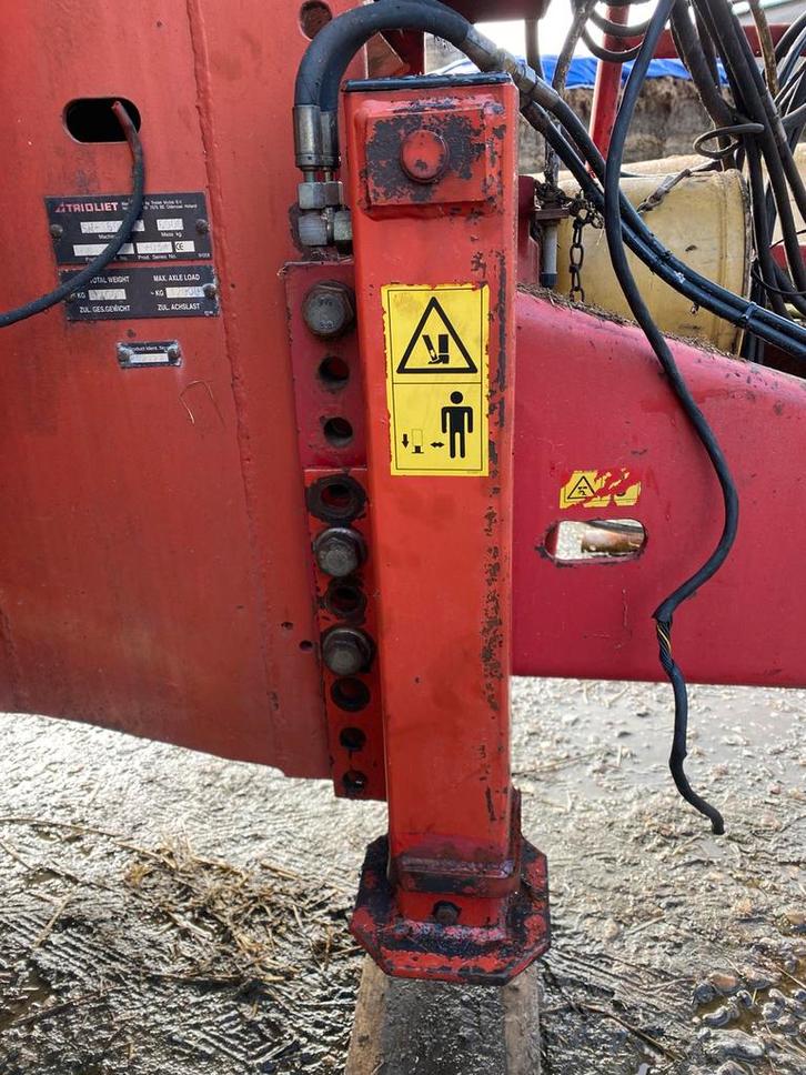 Trioliet voermengwagen vertragingskast steunpoot bediening, Zakelijke goederen, Agrarisch | Werktuigen, Voertechniek, Ophalen