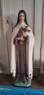 Antiek Heiligenbeeld - Sint Rita, Antiek en Kunst, Antiek | Religie, Ophalen of Verzenden