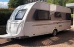 Knaus Südwind 500 FU (grijs/zwart interieur), Caravans en Kamperen, Caravans, 70 kg, Rondzit, Frans bed, Schokbreker
