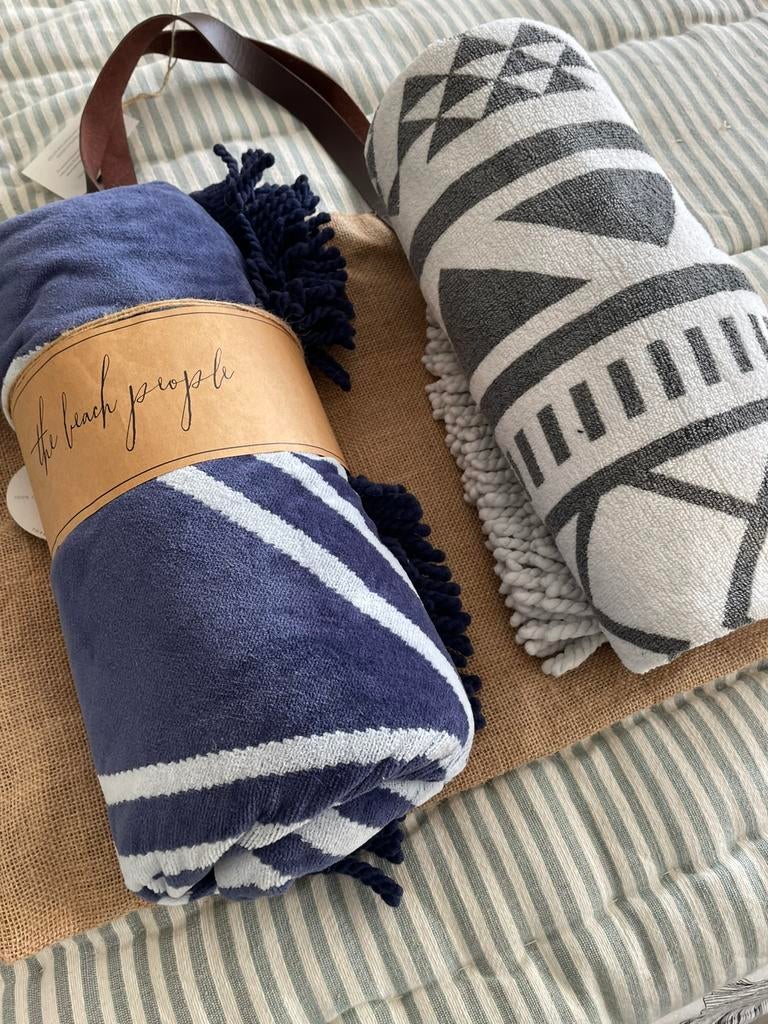 The Beach People strandhandoeken met tas, Verzenden, Nieuw