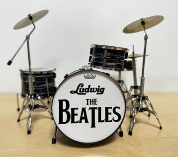 The Beatles Ludwig drumstel miniatuur drum decoratie deco beschikbaar voor biedingen