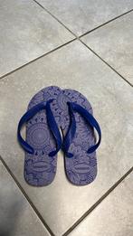 Havaianas slippers, paars, maat 37 /38, Kleding | Dames, Schoenen, Slippers, Overige kleuren, Nieuw, Ophalen of Verzenden