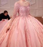 Roze trouwjurk, Ophalen, Zo goed als nieuw, Roze, Trouwjurk