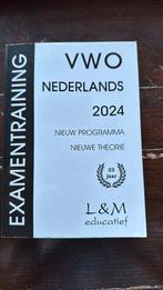 Gert P. Broekema - Examentraining Vwo Nederlands 2024, VWO, Gert P. Broekema, Nieuw, Ophalen of Verzenden