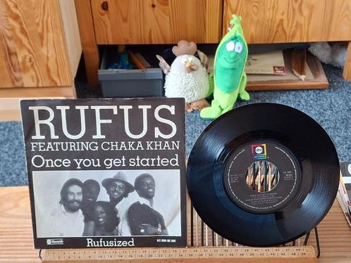 Rufus-Once you get started(975) 2 euro vaste prijs, Cd's en Dvd's, Vinyl Singles, Zo goed als nieuw, Single, Pop, 7 inch, Ophalen of Verzenden