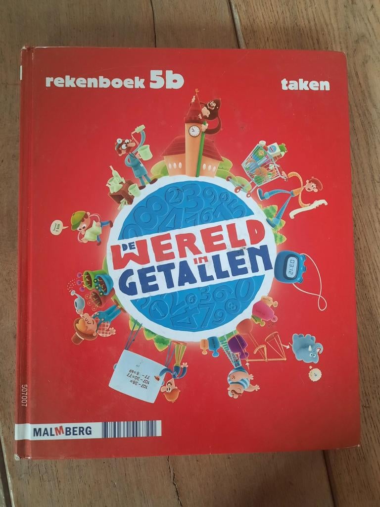 Rekenen groep 5 - Wereld in Getallen, Boeken, Ophalen of Verzenden, Overige niveaus, Malmberg