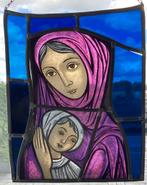 Glas in lood raamhanger Moeder ( Maria ) met kind, Ophalen
