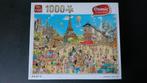 King puzzel 1000 stukjes Comic collection: Paris, Ophalen of Verzenden, 500 t/m 1500 stukjes, Zo goed als nieuw, Legpuzzel