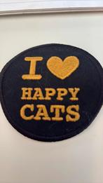 I love happy cats patch, Ophalen of Verzenden, Nieuw