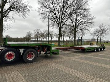 BROSHUIS 3-ass. semi dieplader UITSCHUIFBAAR gestuurd beschikbaar voor biedingen