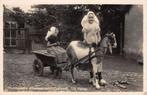 Walcheren klederdracht Uit rijden met de bokkenkar, Ophalen of Verzenden, 1940 tot 1960, Ongelopen, Zeeland