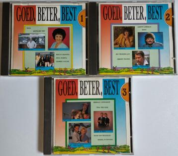 Set van 3 CDs Goed, Beter, Best (1989 Disky) 42 piratenhits! beschikbaar voor biedingen