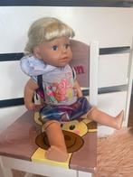 Baby born sister 45 cm zgan met hele gave kleding, Ophalen of Verzenden, Zo goed als nieuw, Pop