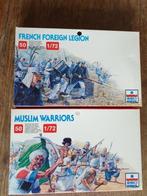 Franse legionaires en moslim soldaten, Esci 237, Esci 238, Ophalen of Verzenden, Zo goed als nieuw, 1:50 of kleiner, Figuur of Figuren