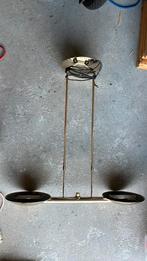 Estiluz hanglamp voor onderdelen / glaasje / goudkleurig, Huis en Inrichting, Lampen | Plafondlampen, Ophalen, Gebruikt, Metaal