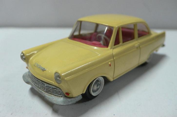 dkw junior - tekno denemarken -org. lak-mooie staat-1/43, Hobby en Vrije tijd, Modelauto's | 1:43, Zo goed als nieuw, Auto, Overige merken