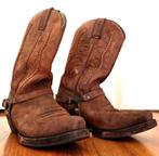 Maat 43 Vintage Sancho Cowboylaarzen - Leer, Kleding | Heren, Schoenen, Bruin, Boots, Ophalen of Verzenden, Gedragen