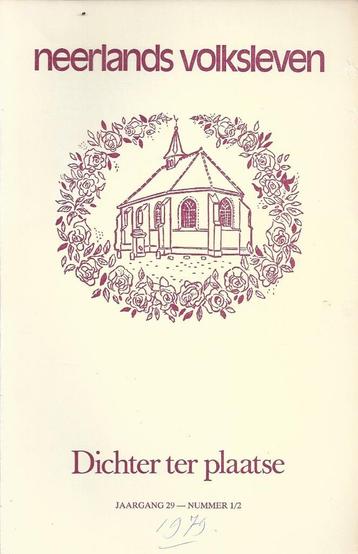 Neerlands Volksleven - Dichter ter plaatse - 1979 Nr. 1/2 beschikbaar voor biedingen