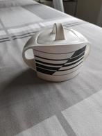 Villeroy & Boch Linea Suikerpot - Zwart Wit. Nieuw., Overige typen, Ophalen of Verzenden, Zo goed als nieuw, Overige stijlen