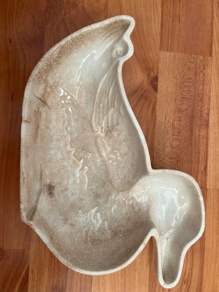 Antieke Villeroy & Boch Geleivorm Eend, Antiek en Kunst, Antiek | Schalen, Ophalen of Verzenden