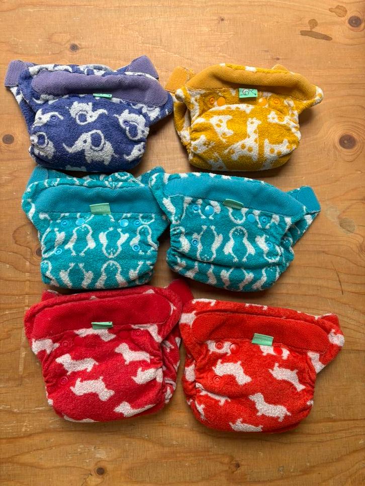 6x Totsbots Bamboozle mt1 (tot 8kg), Kinderen en Baby's, Babykleding | Overige, Zo goed als nieuw, Jongetje of Meisje, Ophalen of Verzenden