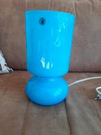 Ikea tafellamp(2) type lykta blauw, lees de beschrijving, Ophalen of Verzenden, Zo goed als nieuw, Glas, Minder dan 50 cm