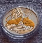 Lunar III  Year of the Mouse verguld 2020 1oz, Verzenden